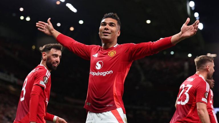 Casemiro will leave the club in the summer when his contract expires.
Robbie Jay Barratt - AMA/Getty Images