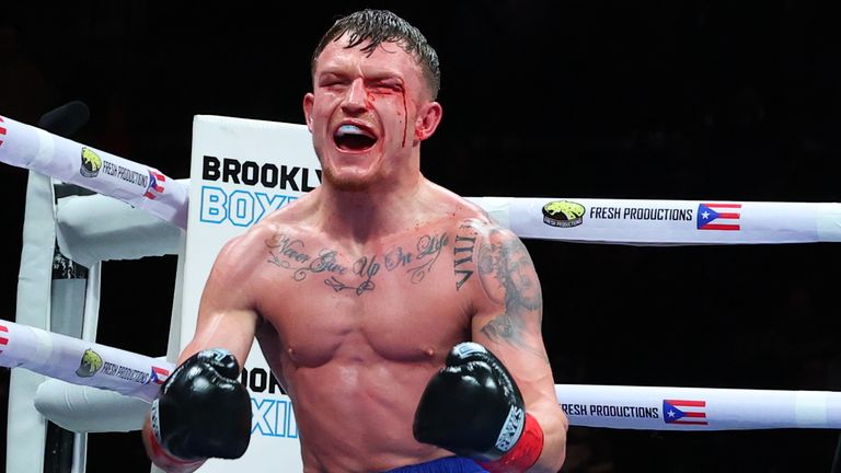 Dalton Smith became Britain's latest boxing world champion after knocking out Subriel Matias in the fifth round in Brooklyn to claim the WBC light-welterweight title