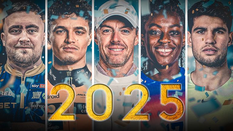 Sporting Superstars of 2025 - Credit - Getty