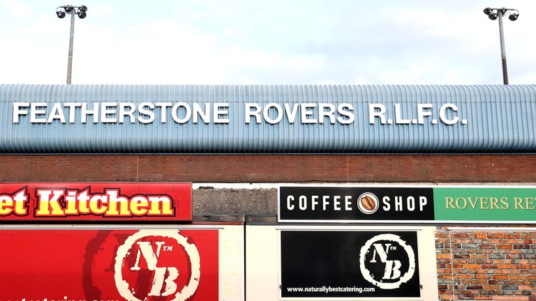 Featherstone Rovers stadium