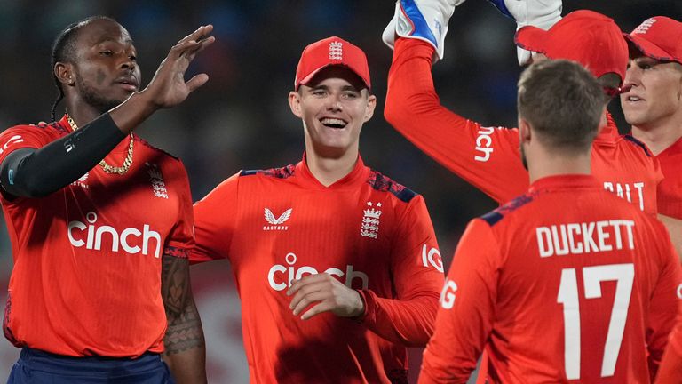 England will play in the Men's T20 World Cup in India and Sri Lanka across February and March