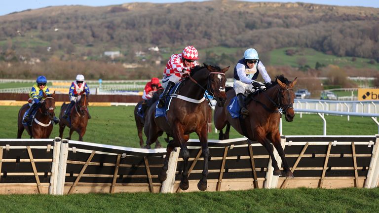 Kabral Du Mathan (right) kicked clear after the last