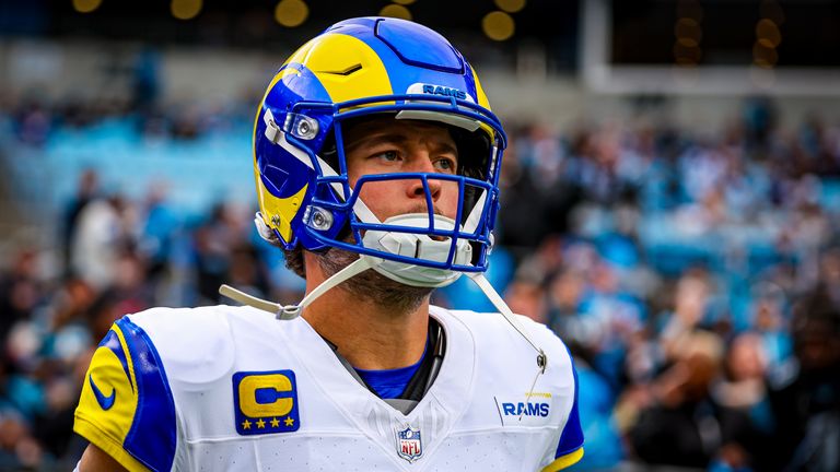 Matthew Stafford is looking to win his second Super Bowl with the Los Angeles Rams 