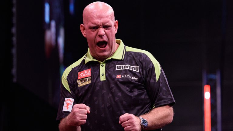 Michael van Gerwen won the Bahrain Darts Masters