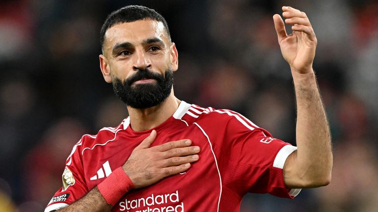 Mo Salah after Liverpool's victory over Brighton