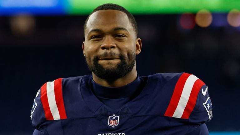 New England Patriots wide receiver Kayshon Boutte 