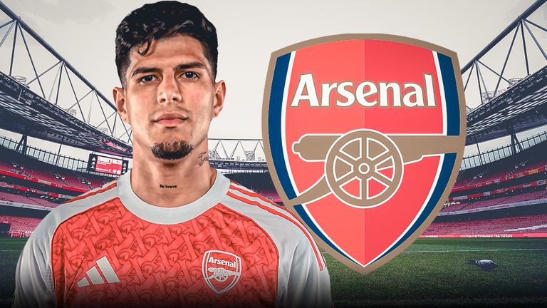 Ecuador international Piero Hincapie made his second start for Arsenal against Slavia Prague