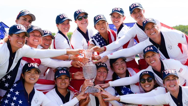 Team USA are reigning Solheim Cup champions after their 2024 victory 