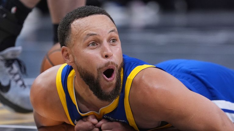 Warriors star Curry joined an exclusive club after his 49-point haul on Friday night